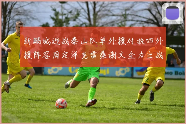 新鹏城迎战泰山队单外援对抗四外援阵容周定洋克雷桑谢文全力出战