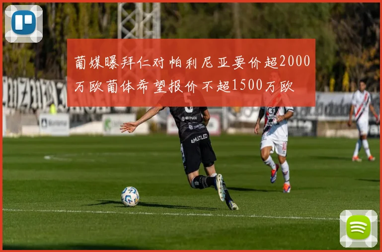 葡媒曝拜仁对帕利尼亚要价超2000万欧葡体希望报价不超1500万欧